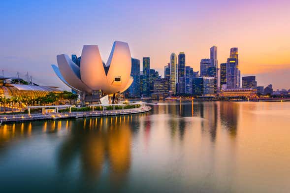 Visite de nuit à Singapour avec dîner